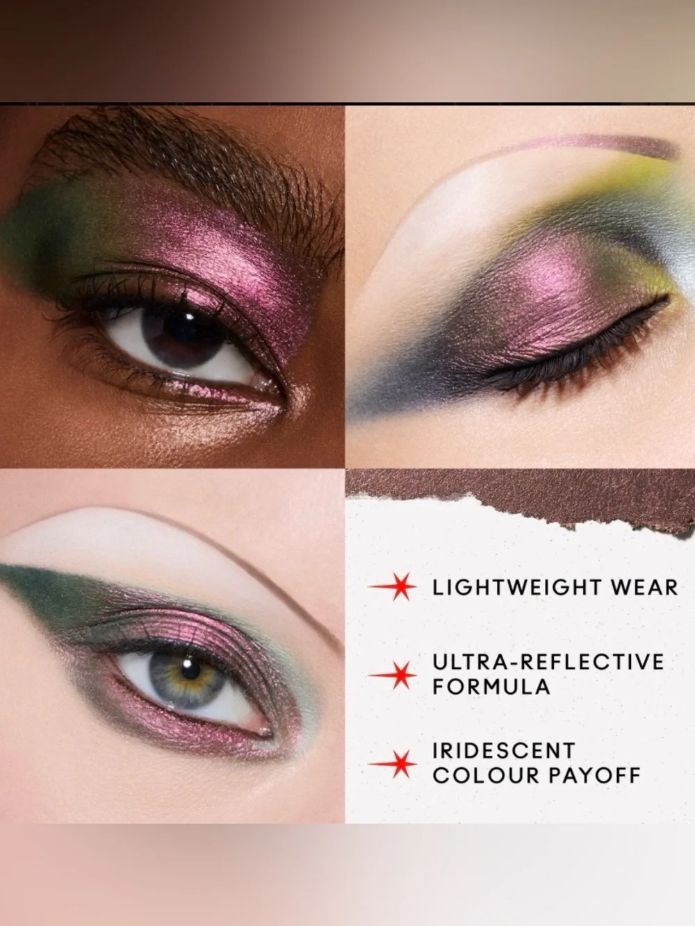 NEW MAC Cosmetics Kaleidoscope Shade Shift Chrome Powder Iridescent Eyeshadow